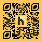 QR code to download the Hive app