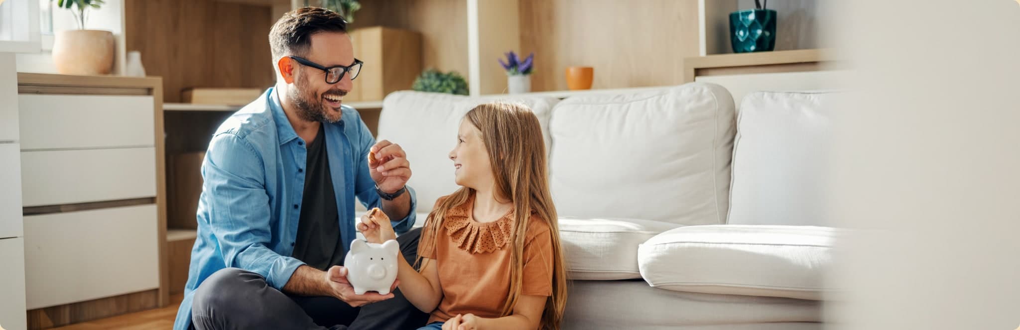 Parent and child at home with Hive